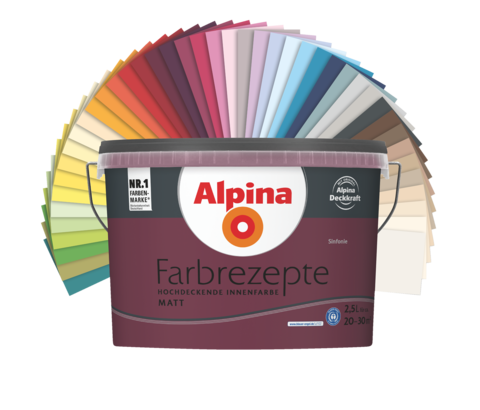 Alpina Farbrezepte Dunkle Eleganz - Alpina Farben Baltic